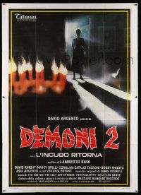 2j206 DEMONS 2 Italian 2p '87 written & produced by Dario Argento, directed by Lamberto Bava!