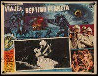 2j325 JOURNEY TO THE SEVENTH PLANET Mexican LC '61 different border art + sexy girls in swimsuits!