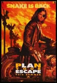 2k150 ESCAPE FROM L.A. teaser 1sh '96 John Carpenter, Kurt Russell returns as Snake Plissken!