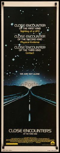 2k056 CLOSE ENCOUNTERS OF THE THIRD KIND insert '77 Steven Spielberg sci-fi classic!