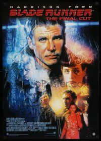 2k302 BLADE RUNNER Japanese R07 Ridley Scott sci-fi classic, art of Harrison Ford by Drew Struzan!