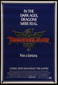 2k105 DRAGONSLAYER 16x23 special '81 in the Dark Ages, dragons were real, not a fantasy!