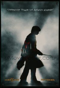 2k109 HARRY POTTER & THE GOBLET OF FIRE 17x25 special '05 cool silhouette of Daniel Radcliffe!