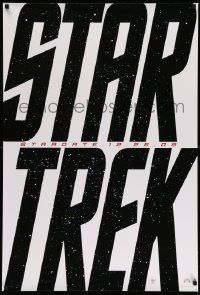 2k204 STAR TREK teaser 1sh '09 space title design, Stardate 12.25.08, but didn't happen!