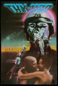2k115 THX 1138 20x30 video poster R83 1st George Lucas, Robert Duvall, bleak futuristic sci-fi!