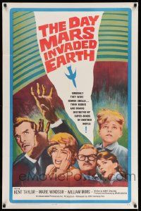 2m565 DAY MARS INVADED EARTH 1sh '63 their bodies & brains were destroyed by alien super-minds!