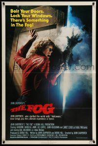 2m610 FOG style B 1sh '80 John Carpenter, Jamie Lee Curtis, there's something out there!