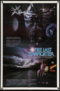 2m677 LAST STARFIGHTER int'l 1sh '84 Catherine Mary Stewart & Lance Guest as video game pilot!