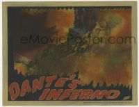 2m285 DANTE'S INFERNO LC '35 wild image of naked bodies writhing in Hell from dream sequence!