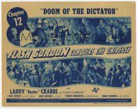 2m236 FLASH GORDON CONQUERS THE UNIVERSE chapter 12 TC '40 Crabbe, Middleton as Emperor Ming, rare!