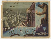 2m324 KING KONG LC R46 Robert Armstrong & Cabot climb Empire State Building to save Fay Wray!
