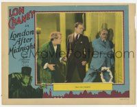 2m330 LONDON AFTER MIDNIGHT LC '27 lost Tod Browning, Lon Chaney in border as vampire & in scene!