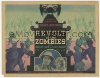 2m260 REVOLT OF THE ZOMBIES TC '36 wonderful art of WWI soldiers fighting the undead, super rare!