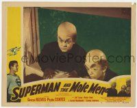 2m367 SUPERMAN & THE MOLE MEN LC #2 '51 wacky aliens in window, art & image of Reeves in border!