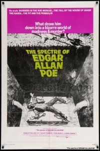 2m775 SPECTRE OF EDGAR ALLAN POE 1sh '74 what drove him to a bizarre world of madness & murder?
