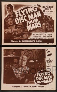 2m435 FLYING DISC MAN FROM MARS 4 chapter 7 LCs '50 men test their cool device, Menace from Mars!