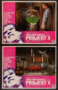2m432 PROJECT X 5 LCs '68 William Castle, Chris George lies frozen in a capsule in the year 2118!