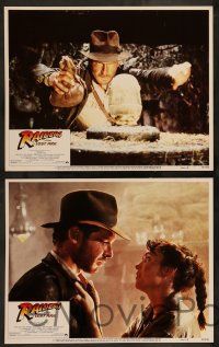 2m413 RAIDERS OF THE LOST ARK 8 LCs '81 Harrison Ford, George Lucas & Steven Spielberg classic!