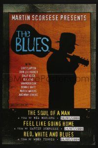 2p723 BLUES Belgian '03 The Soul of a Man, Feel Like Going Home, Red, White and Blues, Scorsese!