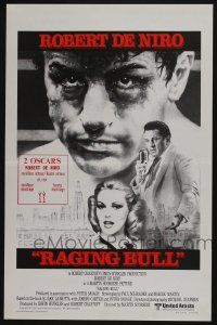 2p806 RAGING BULL Belgian '80 Martin Scorsese, Kunio Hagio art of boxer Robert De Niro!