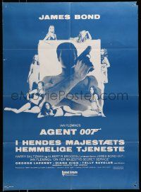 2p193 ON HER MAJESTY'S SECRET SERVICE Danish R70s George Lazenby's only appearance as James Bond