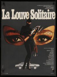 2p131 GOLDEN CLAWS OF THE CAT GIRL French 23x31 '68 La louve solitaire, sexy Danieli Gaubert!