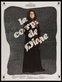 2p134 LE CORPS DE DIANE French 24x32 '69 different full-length image of Jeanne Moreau, Feracci!