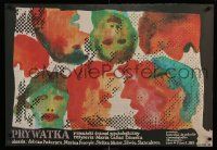 2p359 PREA CALD PENTRU LUNA MAI Polish 26x38 '86 Maria Callas Dinescu directed, K. Lada art!