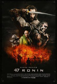 2r007 47 RONIN DS 1sh '13 Keanu Reeves w/sword, Hiroyuki Sanada, Rick Genest!