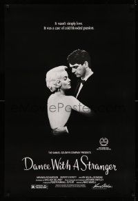 2r175 DANCE WITH A STRANGER 1sh '85 Miranda Richardson & Rupert Everett romantic close up!