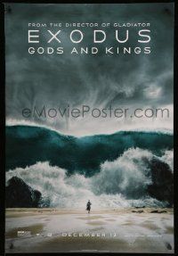 2r234 EXODUS: GODS & KINGS teaser DS style G 1sh '14 Bale as Moses walking through Red Sea!