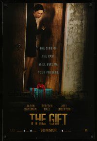 2r288 GIFT teaser DS 1sh '15 the sins of the past have become sexiest Rebecca Hall's present!