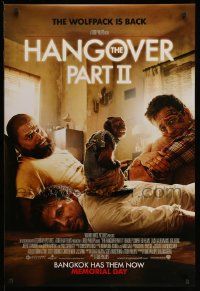 2r312 HANGOVER PART II Memorial Day advance DS 1sh '11 Bradley Cooper, Ed Helms, Zach Galifianakis!