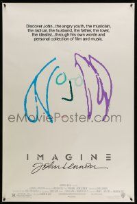 2r385 IMAGINE 1sh '88 classic art by former Beatle John Lennon!