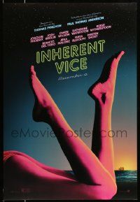 2r404 INHERENT VICE teaser DS 1sh '14 Joaquin Phoenix, Brolin, Wilson, sexy image of legs on beach