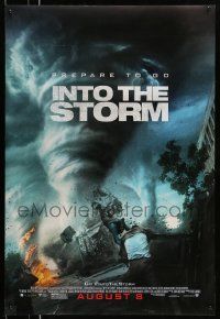 2r411 INTO THE STORM advance DS 1sh '14 Richard Armitage, tornado storm chaser action!
