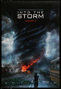 2r412 INTO THE STORM teaser DS 1sh '14 Richard Armitage, tornado storm chaser action!