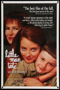 2r470 LITTLE MAN TATE 1sh '91 director/star Jodie Foster, Dianne Wiest, David Hyde Pierce