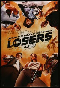 2r488 LOSERS teaser DS 1sh '10 Zoe Saldana, anybody else would be dead by now!