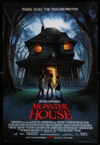 2r545 MONSTER HOUSE advance DS 1sh '06 there goes the neighborhood, see it in 3-D!