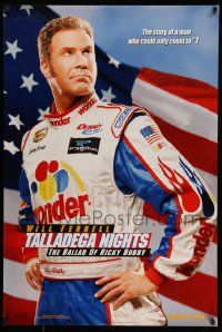 2r755 TALLADEGA NIGHTS THE BALLAD OF RICKY BOBBY teaser DS 1sh '06 NASCAR driver Will Ferrell!