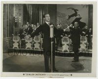 2s065 20 MILLION SWEETHEARTS 8x10.25 still '34 Dick Powell singing with orchestra in background!