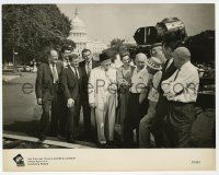 2s078 ADVISE & CONSENT candid 8x10.25 still '62 Otto Preminger introduces friends to the top cast!