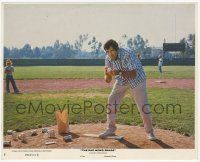2s006 BAD NEWS BEARS 8x10 mini LC #3 '76 drunk Walter Matthau with beer cans on pitcher's mound!