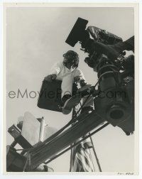 2s115 BALLAD OF CABLE HOGUE candid 8x10.25 still '70 producer/director Sam Peckinpah with camera!