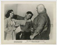 2s121 BEHIND LOCKED DOORS 8x10.25 still '48 Lucille Bremer w/gun protects Carlson from Tor Johnson!