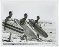 2s139 BIG WEDNESDAY 8x10.25 still '78 Gary Busey & surfers w/ boards, John Milius surfing classic!
