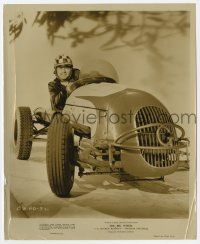 2s140 BIG WHEEL 8.25x10 still '49 great posed portrait of Mickey Rooney in his Indy race car!