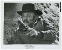 2s172 BUTCH CASSIDY & THE SUNDANCE KID 8.25x10 still '69 c/u of Robert Redford with gun drawn!