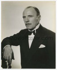 2s181 CALL IT A DAY deluxe 8x10 still '37 great waist-high portrait of Roland Young in tuxedo!